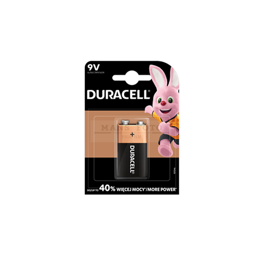 Baterija Duracell 6LR61 1gab