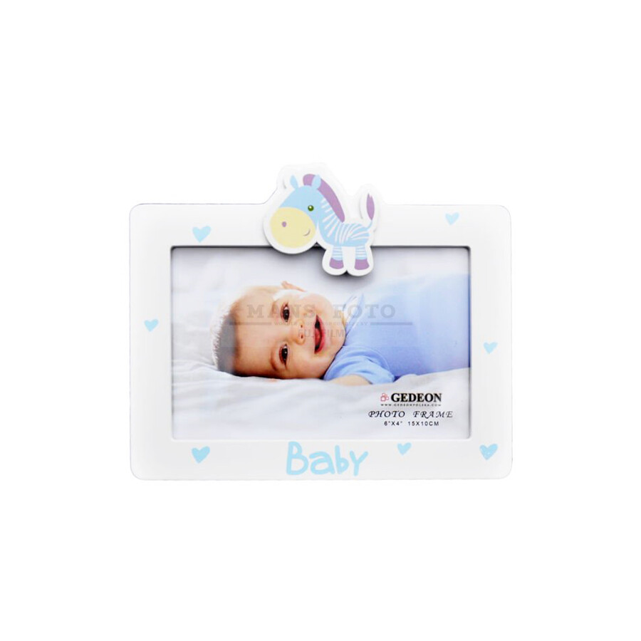 Koka Foto rāmis bērnu 10x15cm B0546 white