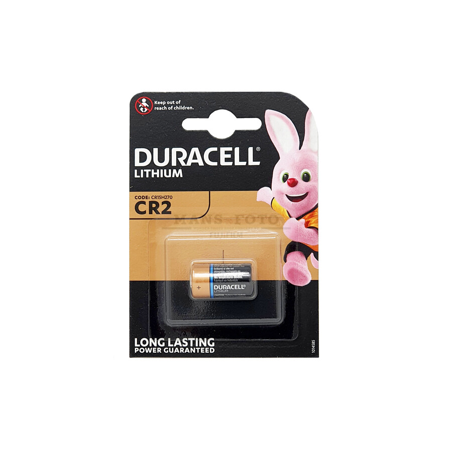 Baterija Duracell CR2 1gab