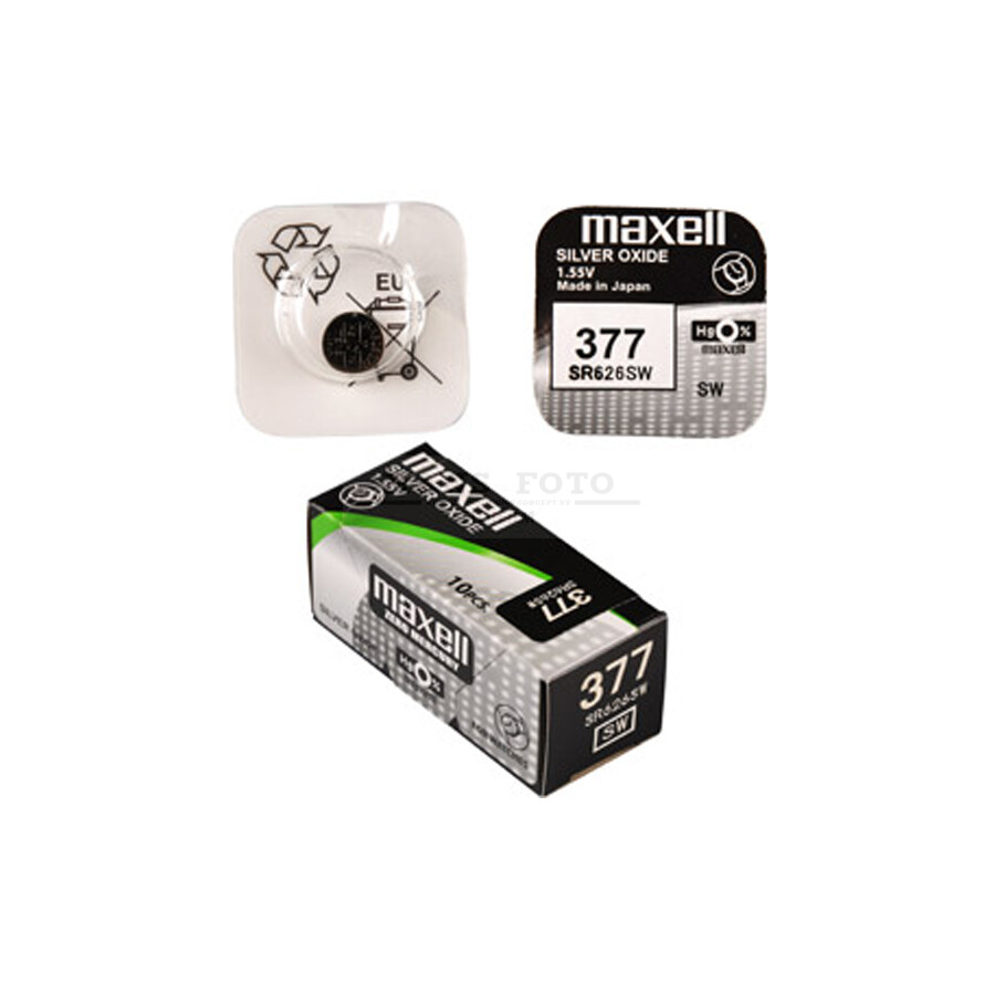 Baterija Maxell 377 1gab