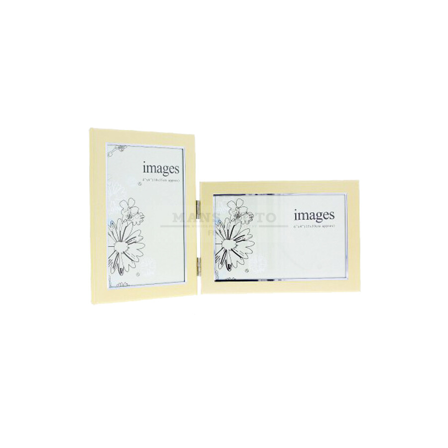 Metāla Dubultais Foto rāmis 10x15cm RB1015A