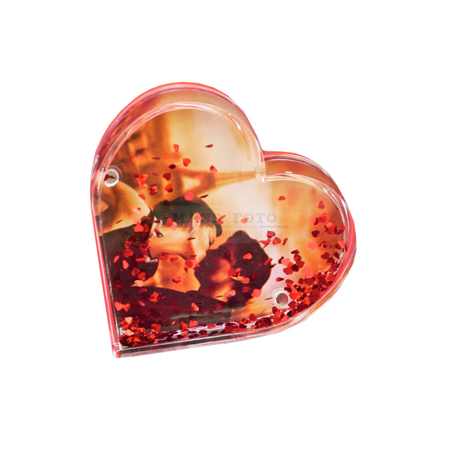 Foto rāmis,ūdens ar dekoratīvām sirsniņām