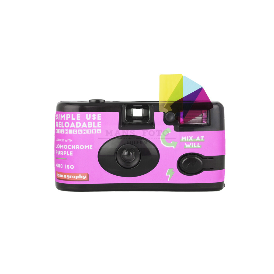 Foto kamera Lomography + 400/135/27 purple film